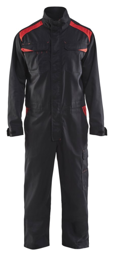 Blåkläder Overall Industrie 60541800 Zwart/Rood