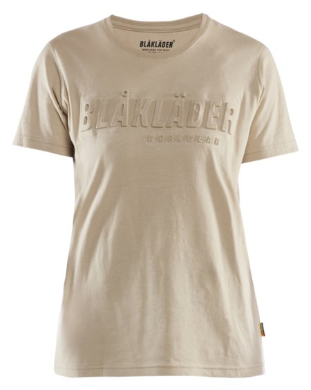 Blåkläder Dames T-Shirt 3D 34311042 Zand