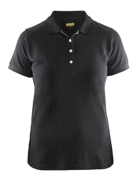 Blåkläder Dames poloshirt piqué 33901050 Zwart