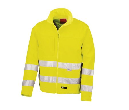 RESULT - HI-VIS SAFETY SOFTSHELL JACKET