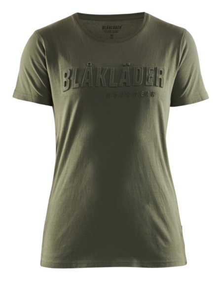 Blåkläder Dames T-Shirt 3D 34311042 Herfstgroen