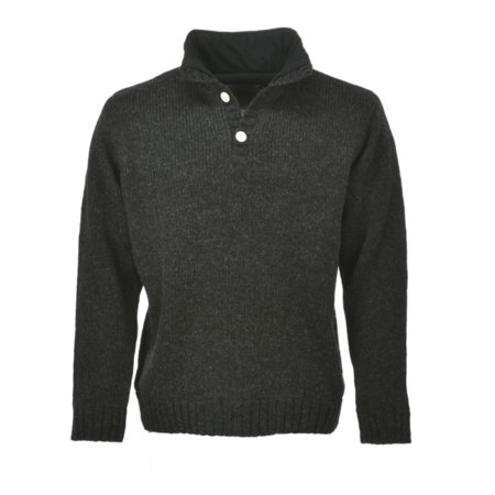 Pure Wool herentrui Brian MNL-1701 Antraciet