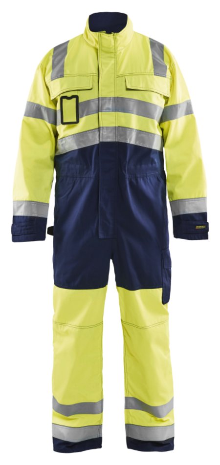 Blåkläder Overall High-Vis 63731804 High-Vis Geel/Marineblauw