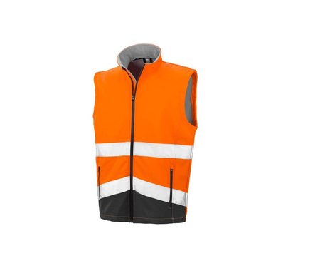 RESULT - PRINTABLE SAFETY SOFTSHELL GILET