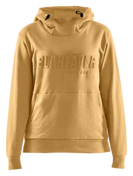 Blåkläder Dames hoodie 3D 35601158 Honinggoud