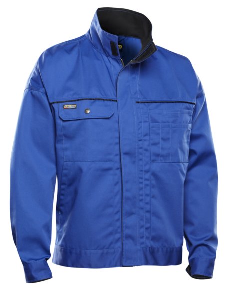 Blåkläder Jack. Ongevoerd 40411860 Korenblauw/Zwart