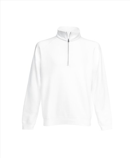 Fruit of the Loom Premium Zip-Neck Sweat