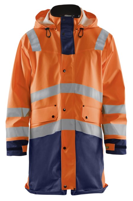 Blåkläder Regenjas High-Vis LEVEL 3 43262005 High-Vis Oranje/Marineblauw