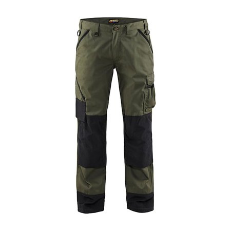 Blåkläder Garden werkbroek 14541835 Army Groen/Zwart