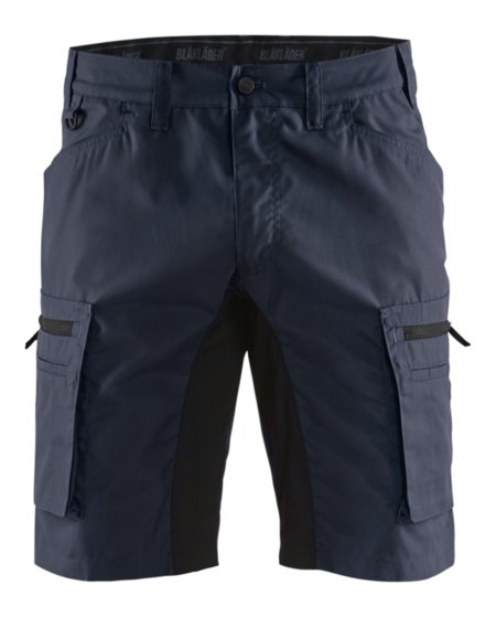 Blåkläder Service short stretch 14491845 Donker marineblauw/Zwart