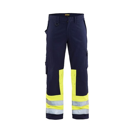 Blåkläder Multinorm werkbroek 14781514 Marine/High-Vis Geel