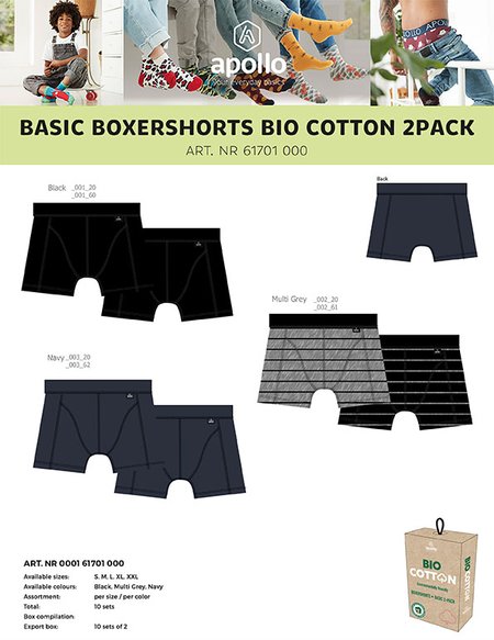 Apollo Bio Cotton Boxers 000161701000