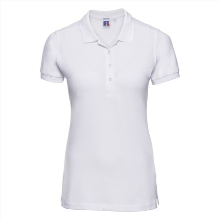 Russell Ladies Fitted Stretch Polo