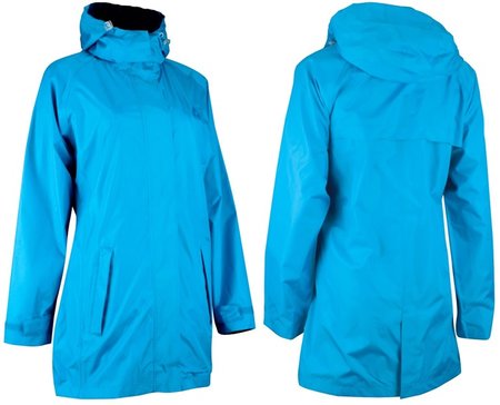 Deluxe Lange Regenjas Dames 43NL Aqua/Marine