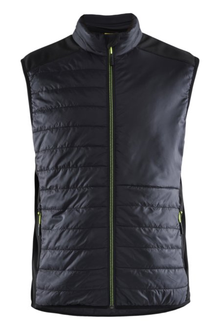 Blåkläder Gevoerde bodywarmer 38632030 Zwart/High-Vis Geel