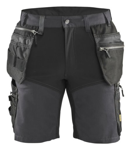 Blåkläder Short met stretch 15981860 Medium Grijs/Zwart