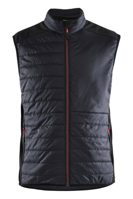 Blåkläder Gevoerde bodywarmer 38632030 Zwart/Rood