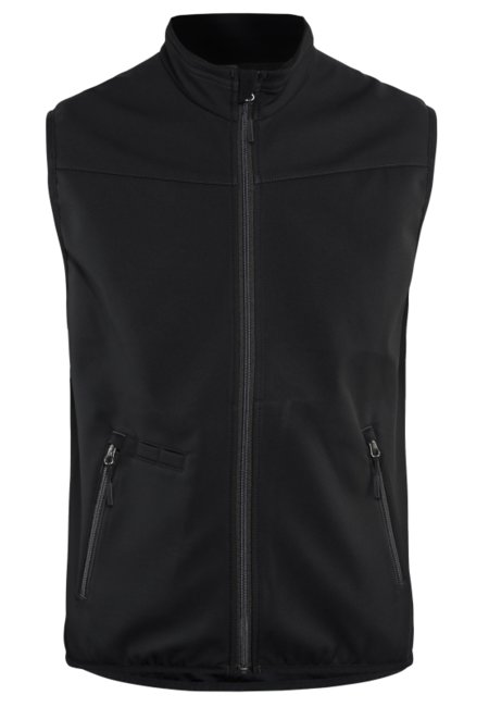 Blåkläder Softshell bodywarmer 38502516 Zwart/Donkergrijs