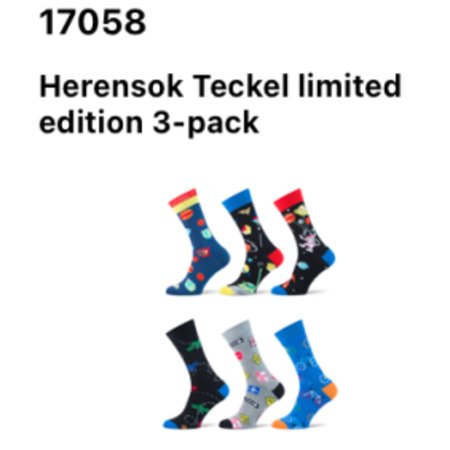 Herensok Teckel Limited Edition 3-pack 17058