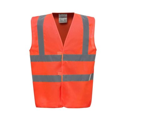 YOKO - HI-VIS 2 BAND AND BRACES WAISTCOAT