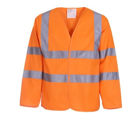 YOKO - HI-VIS LONG SLEEVE WAISTCOAT