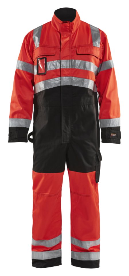 Blåkläder Overall High-Vis 63731804 High-Vis Rood/Zwart