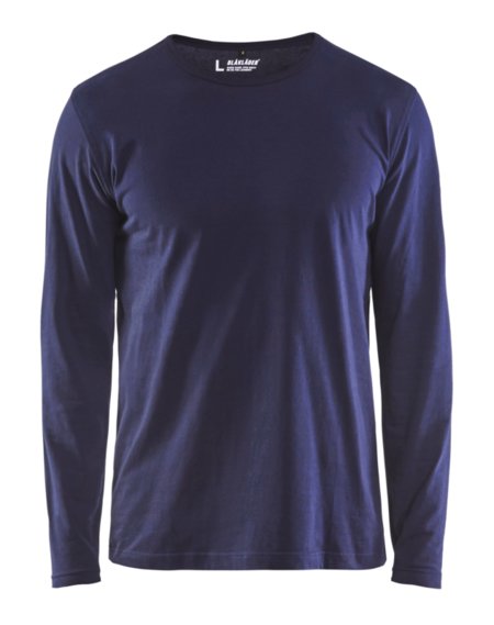 Blåkläder T-Shirt lange mouw 35001042 Marineblauw