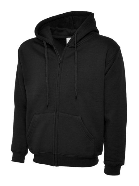 Uneek Classic Hooded Sweatshirt Met Rits UC504