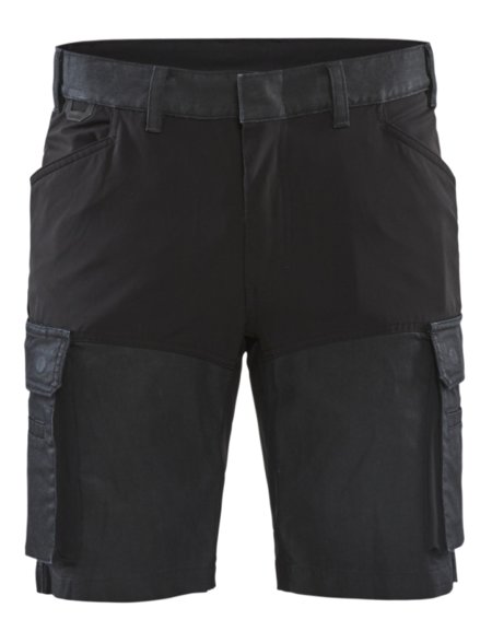 Blåkläder Service short met stretch 14371147 Marineblauw/Zwart