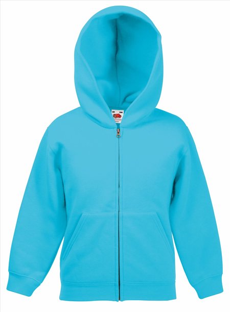 Fruit of the Loom Kids Classic Hooded Sweat Jacket