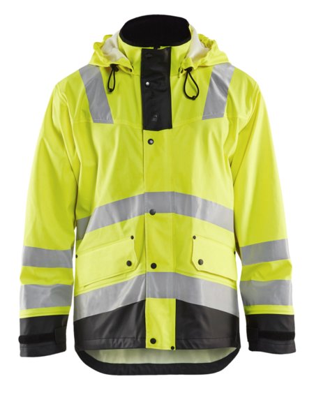 Blåkläder Regenjas High-Vis LEVEL 2 43022003 High-Vis Geel/Zwart