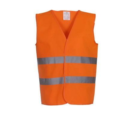 YOKO - HI-VIS TWO BANDS WAISTCOAT