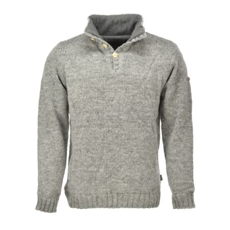 Pure Wool Herentrui Brian MNL-1701 Lichtgrijs