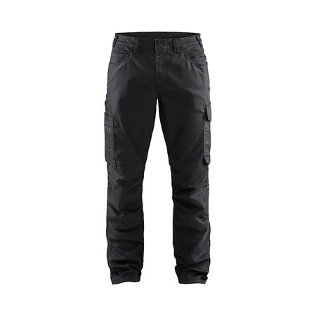 Blåkläder Service werkbroek denim stretch 14391141 Zwart/Zwart