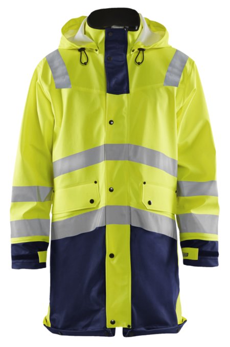 Blåkläder Regenjas High-Vis LEVEL 3 43262005 High-Vis Geel/Marineblauw