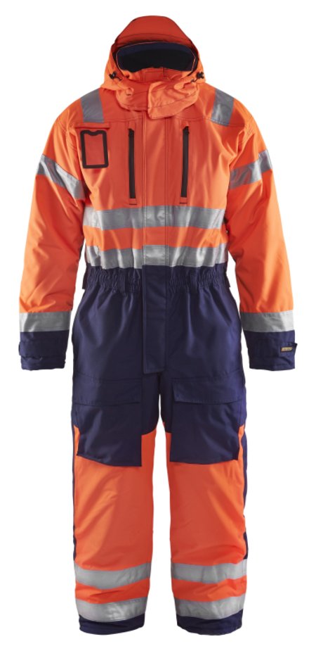 Blåkläder Winteroverall High-Vis 67631977 High-Vis Oranje/Marineblauw