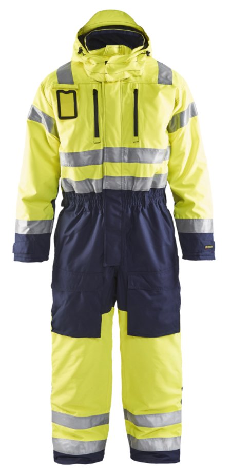 Blåkläder Winteroverall High-Vis 67631977 High-Vis Geel/Marineblauw