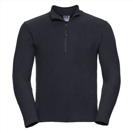 Russell Men Quarter Zip Microfleece