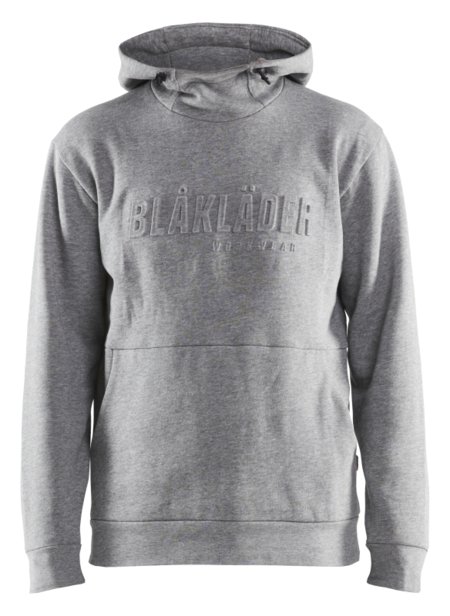 Blåkläder Hoodie 3D 35301157 Grijs Mêlee