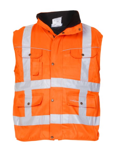 Hydrowear Beaver Hi-Vis Bodywarmer Aken RWS