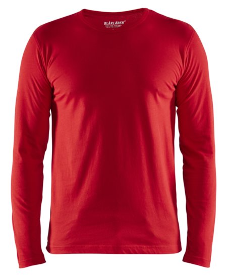 Blåkläder T-Shirt lange mouw 35001042 Rood