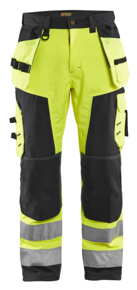 Blåkläder Werkbroek softshell High-Vis 15672517 High-Vis Geel/Zwart