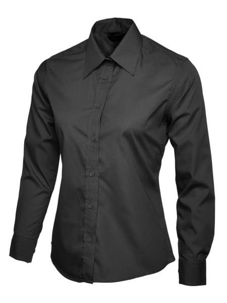 Uneek Dames Poplin Shirt UC711