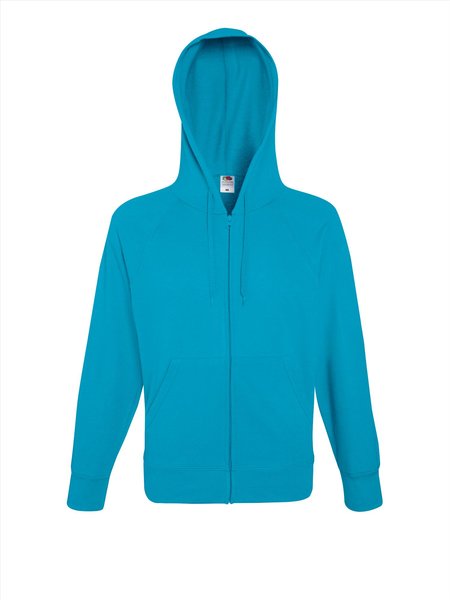 Fruit of the Loom Lightweight Hooded Sweat Jacket