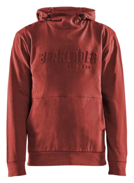 Blåkläder Hoodie 3D 35301158 Gebrand rood