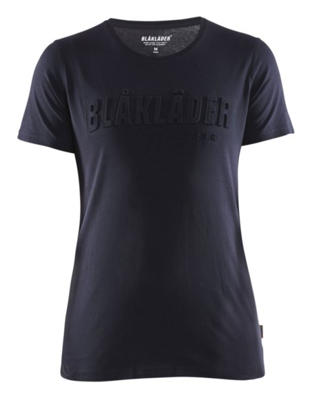 Blåkläder Dames T-Shirt 3D 34311042 Donker marineblauw