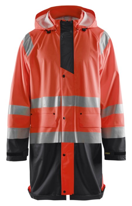 Blåkläder Regenjas High-Vis LEVEL 1 43242000 High-Vis Rood/Zwart