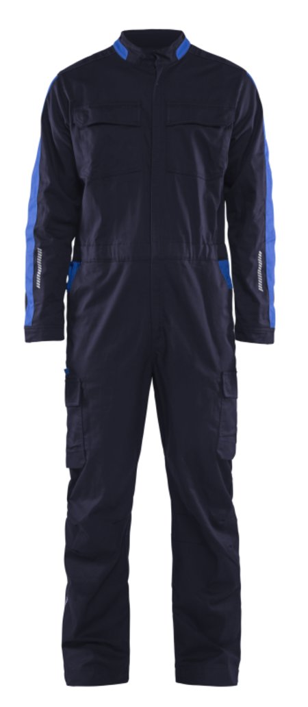 Blåkläder Industrie overall stretch 61441832 Marineblauw/Korenblauw