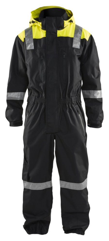 Blåkläder Shell overall 67861977 Zwart/High-Vis Geel