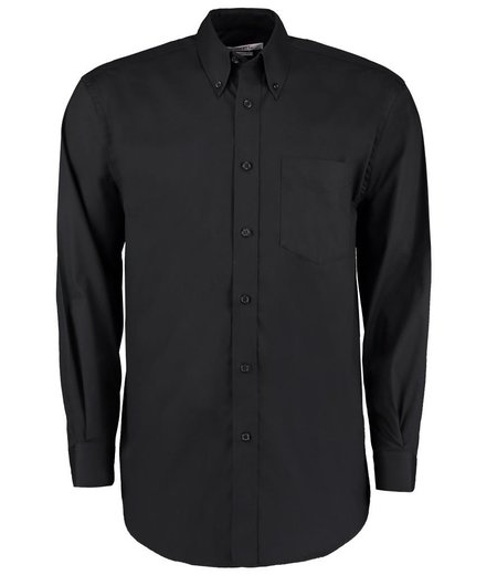 Kustom Kit - Premium Long Sleeve Classic Fit Oxford Shirt